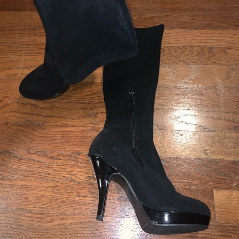 Unlisted Black Knee High Boots